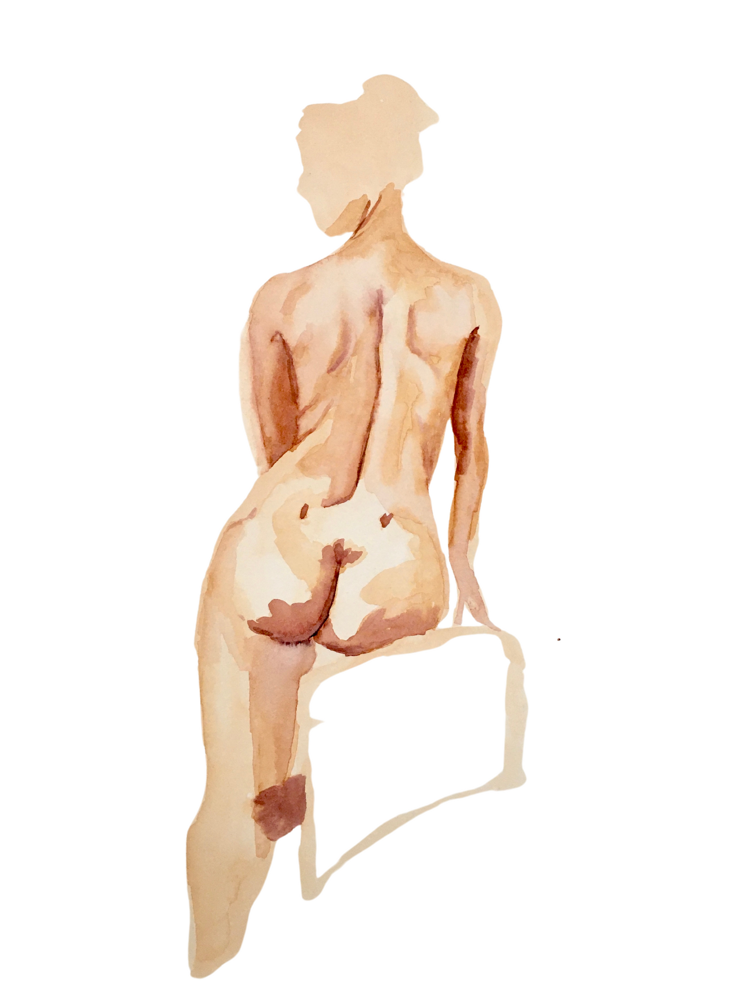 Watercolor Body No. 1 "Beyond"