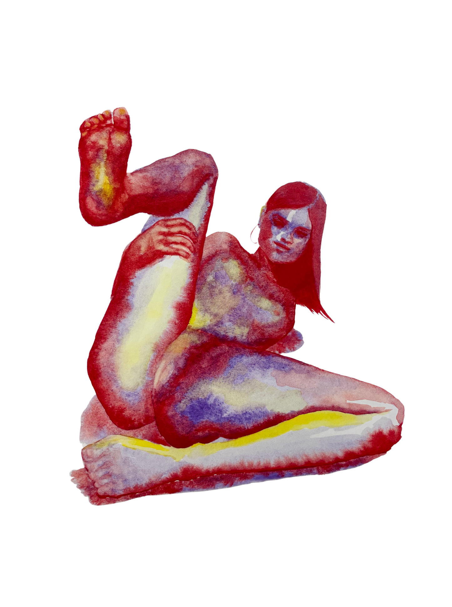 Watercolor Body No. 44