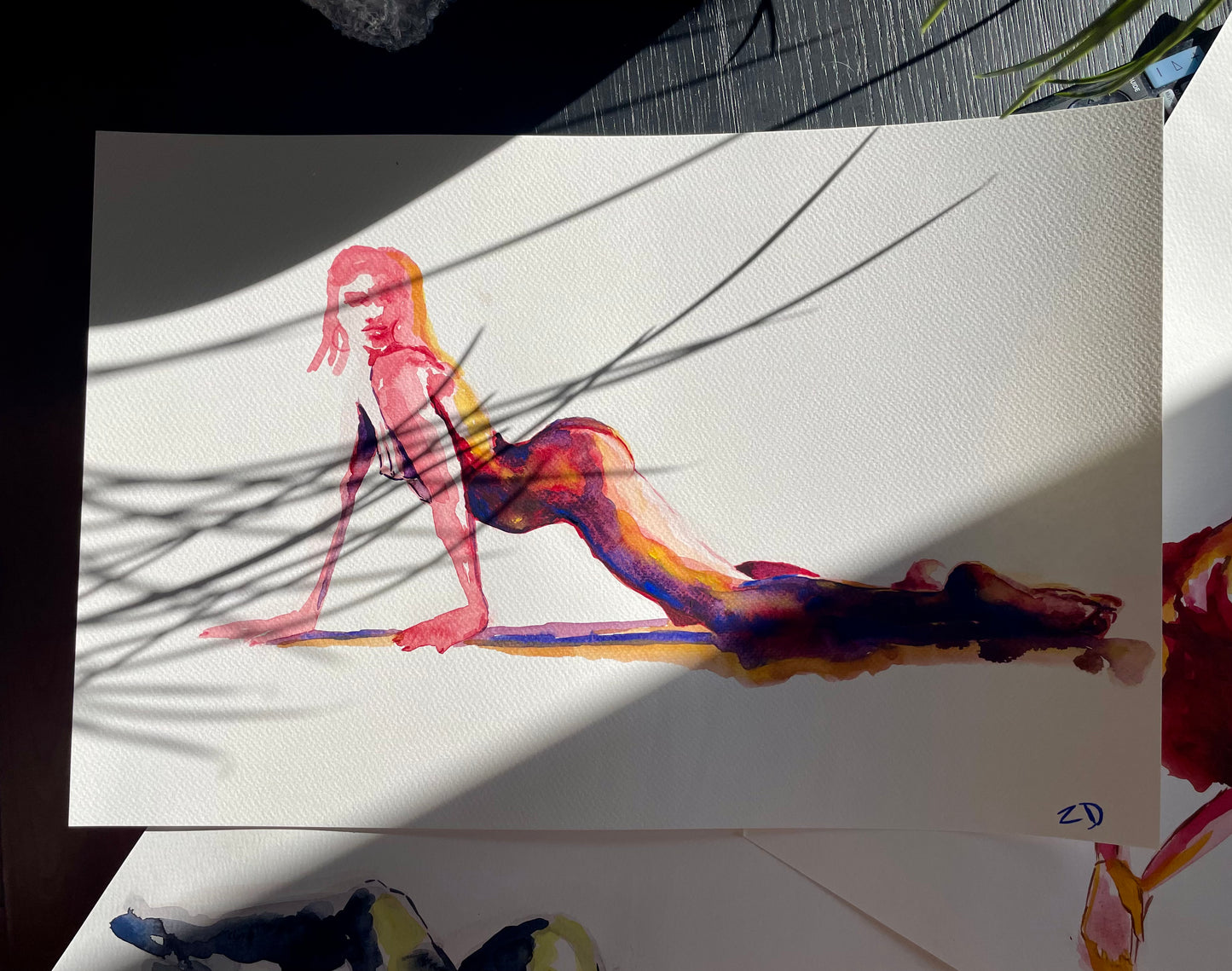 Watercolor Body No. 19