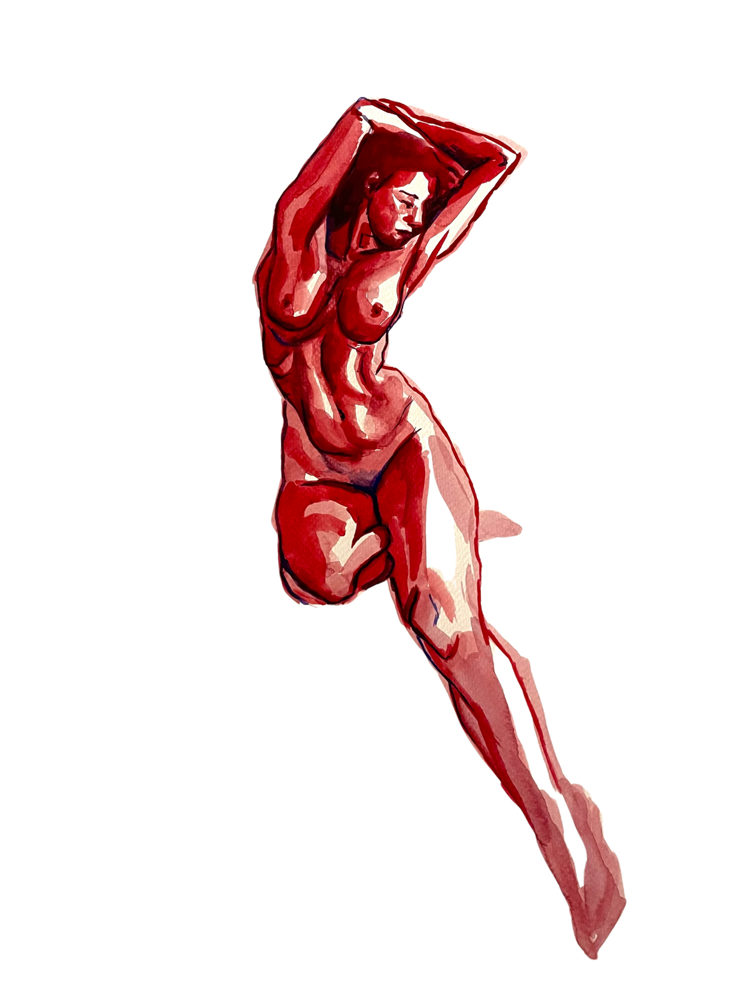 Watercolor Body No. 4