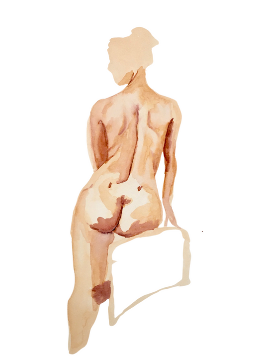 Watercolor Body No. 1 "Beyond"