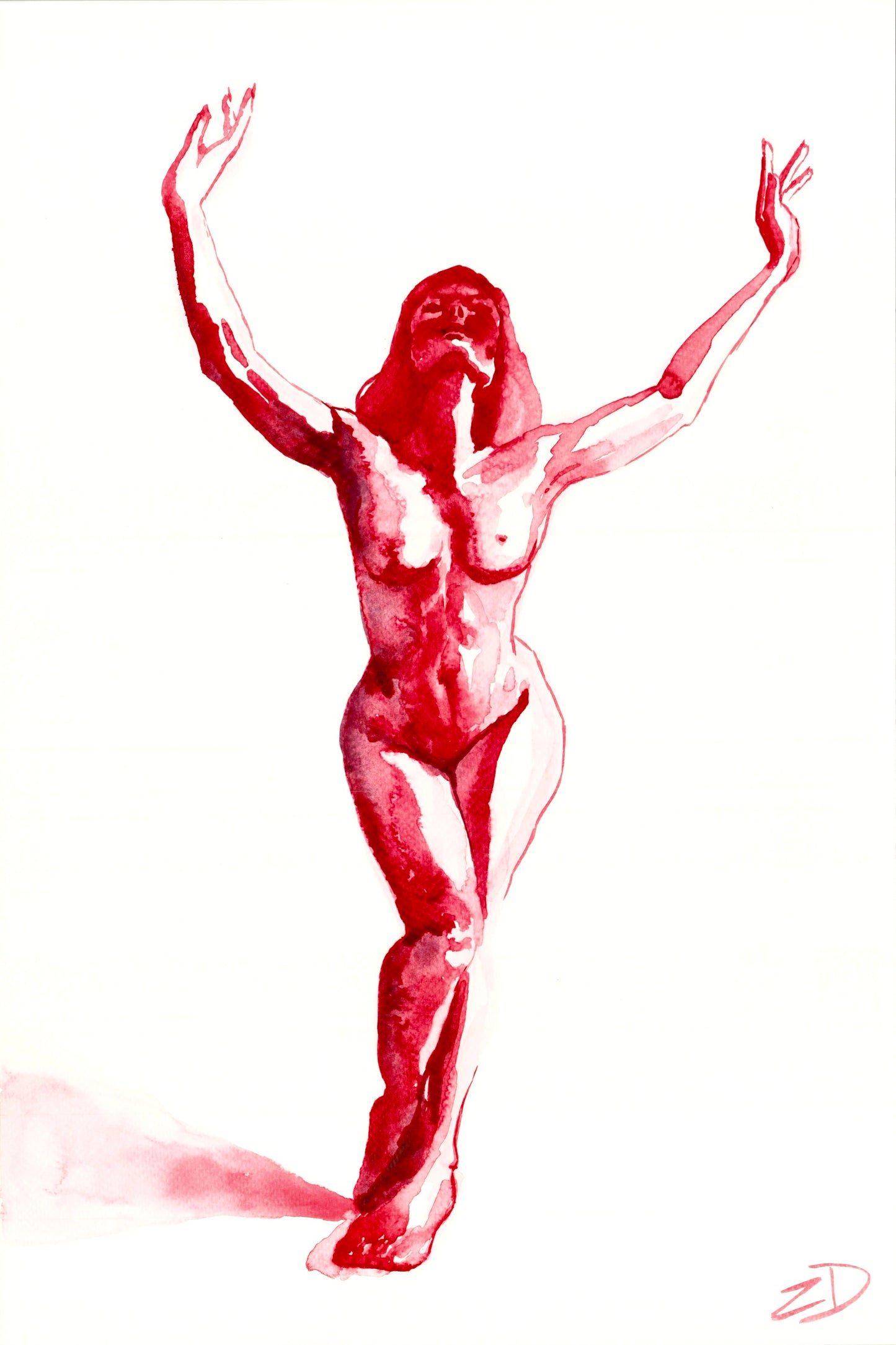 Watercolor Body No. 16 "Elation"